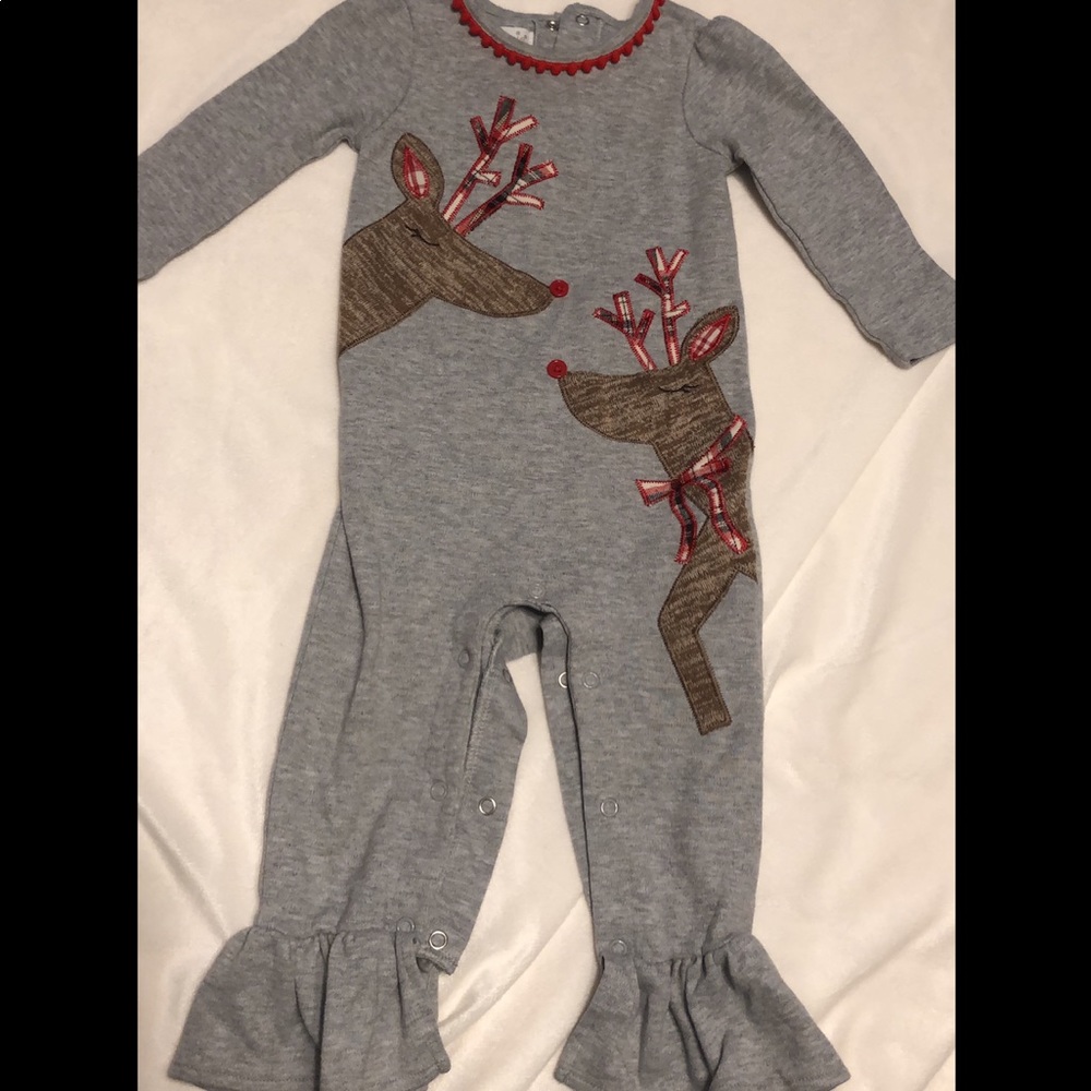 Mudpie 9-12m Christmas Outfit